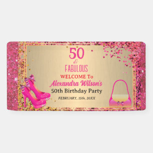 Banderoles 50& Fabuleux talons hauts or Parties scintillant r