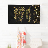 Banderoles 50e anniversaire 50 ans dans la fabrication des ét (En situation)