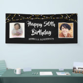 Banderoles 50e anniversaire Alors et maintenant Photos Lumièr (Salon professionnel)