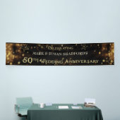Banderoles 50E Anniversaire Mariage, Matches Invitation (Salon professionnel)