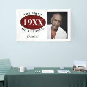 Banderoles 50e anniversaire Modèle photo Naissance d'une lége (Salon professionnel)