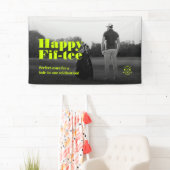 Banderoles 50e anniversaire moderne 60e anniversaire Golf (En situation)