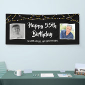 Banderoles 55e anniversaire Alors et maintenant Photos Lumièr (Salon professionnel)