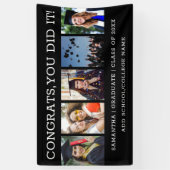 Banderoles 5 Collage de photos Fêtes Diplômé 2023 (Vertical)