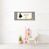 Banderoles 60 et soixantième noir SENSATIONNEL (En situation)