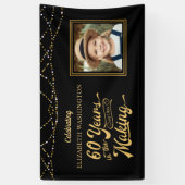 Banderoles 60e anniversaire 60 ans dans les lumières (Vertical)