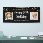 Banderoles 60e anniversaire Alors et maintenant Photos Lumièr (Salon professionnel)