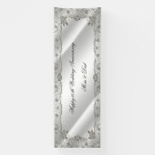 Banderoles 60e anniversaire du Mariage Diamond (Verticale)