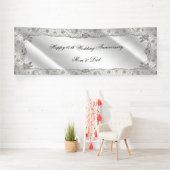 Banderoles 60e anniversaire du Mariage Diamond (Insitu)