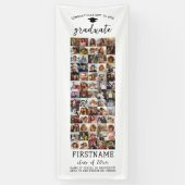 Banderoles 65 Collage de photos de fin d'études Moderne Minim (Vertical)