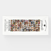 Banderoles 65 Collage photo de remise de diplôme Moderne Mini (Horizontal)