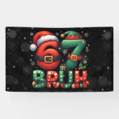 Banderoles 67 Meme Six Seven Bruh Funny Christmas 6 7 (Horizontal)