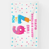 Banderoles 6 7 Meme Six Seven Birthday Banner (Vertical)