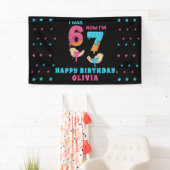 Banderoles 6 7 Meme Six Seven Birthday Banner (En situation)