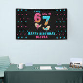 Banderoles 6 7 Meme Six Seven Birthday Banner (Salon professionnel)