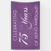 Banderoles 75 Jahre Phantastischer Banner (Vertical)