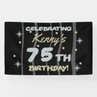75th Birthday Party Ajouter votre nom
