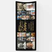 Banderoles 80e anniversaire 20 Photos 80 ans à venir (Vertical)