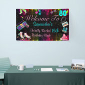 Banderoles 80's Retro,  Back to the 80's (Salon professionnel)