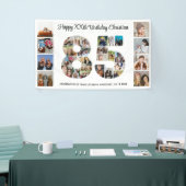 Banderoles 85e anniversaire de fête Numéro 85 Photo Collage (Salon professionnel)