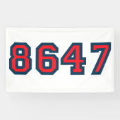 Banderoles 8647 Résistance anti-Trump (Horizontal)