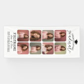 Banderoles 8 Collage Photo de Remise de Diplômes Moderne Mini (Horizontal)