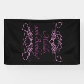 Banderoles 90e anniversaire de la femme (Horizontal)