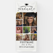 Banderoles 9 Collage Photo de Remise de Diplômes Moderne Mini (Vertical)