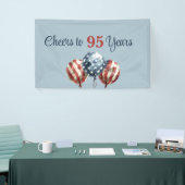 Banderoles À la fête des 95 ans (Salon professionnel)