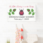 Banderoles A Little Love Bug Is On The Way Ladybug (En situation)