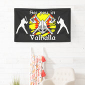 Banderoles À Valhalla Softball (En situation)