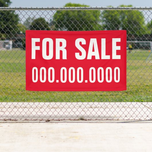 Banderoles À vendre (En situation)