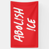 Banderoles Abolish ICE Overpass Protest (Vertical)