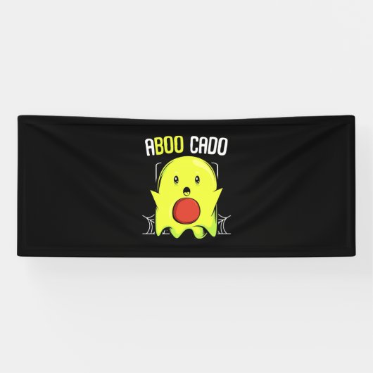 Banderoles Aboocado Avocado Halloween (Horizontal)