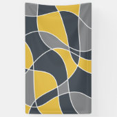 Banderoles Abstract, modern, geometric, trendy pattern (Vertical)