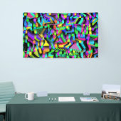 BANDEROLES ACCENT MOTIF RETRO 90S (Salon professionnel)