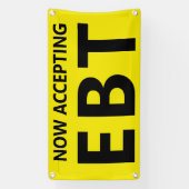 Banderoles Accepter maintenant le magasin du coin de commodit (Verticale)