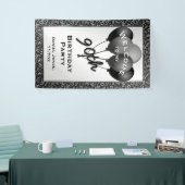 Banderoles Accueil à ma quatre-vingt-dixième fête (Salon professionnel)