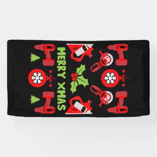 Banderoles Accueil Amélioration Cadeaux de Noël (Horizontal)