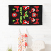 Banderoles Accueil Amélioration Cadeaux de Noël (En situation)