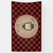 Banderoles Accueil de baby shower de plaid de lanterne de (Vertical)