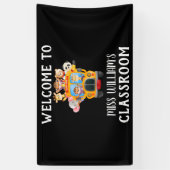 Banderoles Accueil de la classe de l'enseignant (Vertical)