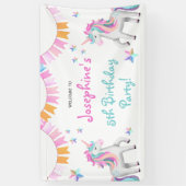 Banderoles Accueil de la soirée Anniversaire de enfant de la  (Vertical)