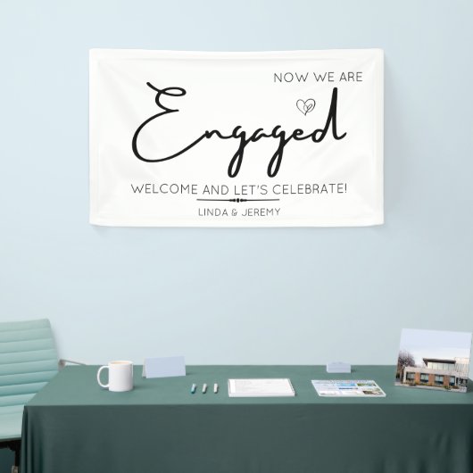 Banderoles Accueil du groupe d'engagement (Salon professionnel)