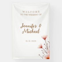 Accueil minimaliste Mariage de calligraphie modern