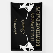 Banderoles Accueil pour les enfants d'Halloween (Verticale)