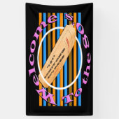 Banderoles Admettre un ticket - dans les années 80 (Vertical)