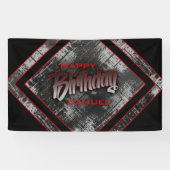 Banderoles Ado Boy Anniversaire (Horizontal)