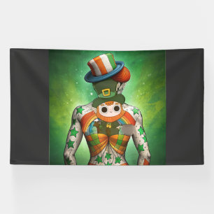 Banderoles Adoptez l'esprit de l'Irlande à la Saint-Patrick