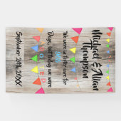 Banderoles Adoption de coutume de signe d'accueil (Horizontal)